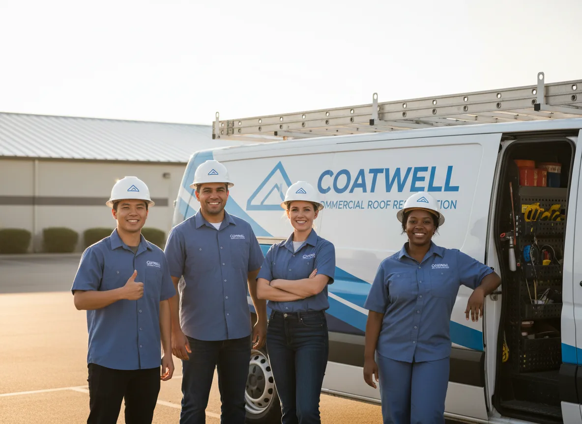 Commercial roof coating company in Westport, SD